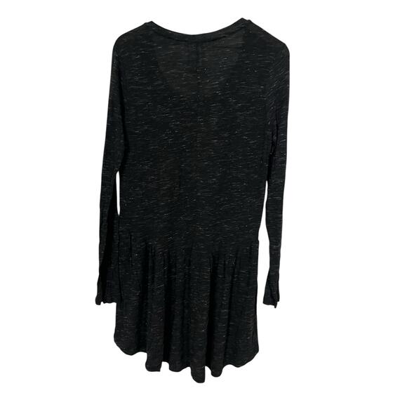 Dolan Left Coast Collection Anthropologie Black Space Dye Dress Size Medium - Picture 4 of 4